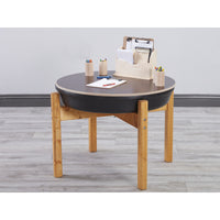 Tiefes Spot-Tablett mit Tafel-Topper