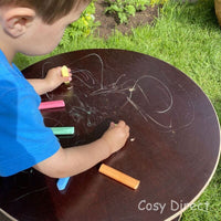 Tiefes Spot-Tablett mit Tafel-Topper