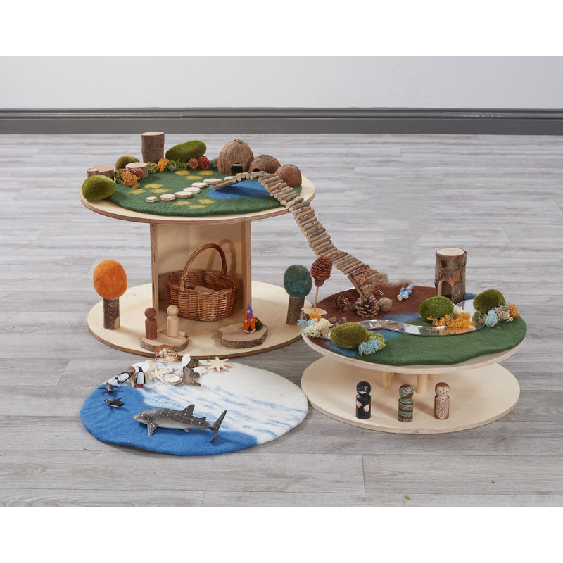 Filz-Landschaftsmatten (3er-Pack)