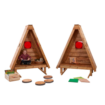 Halbzeithaus zum Waldversteck (2er-Pack)