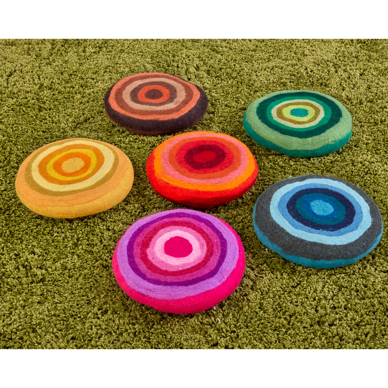 Regenbogen Bequeme Pads (6 Teile)