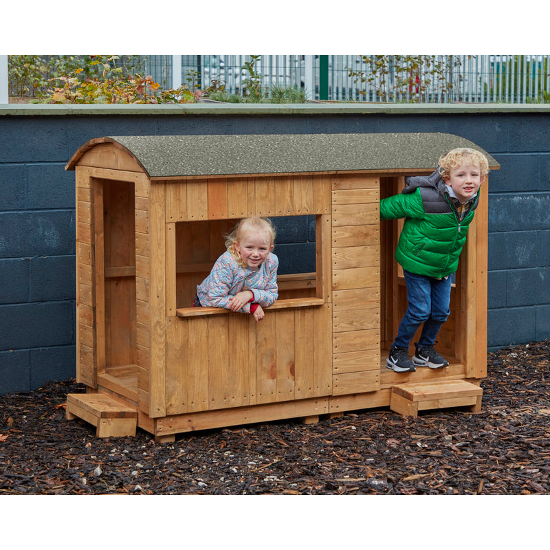 Dorf-Kinderwagen