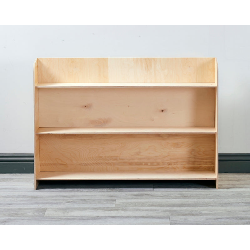 Schlankes doppelseitiges Regal