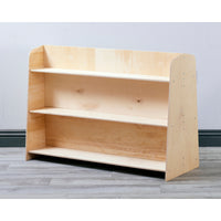 Schlankes doppelseitiges Regal