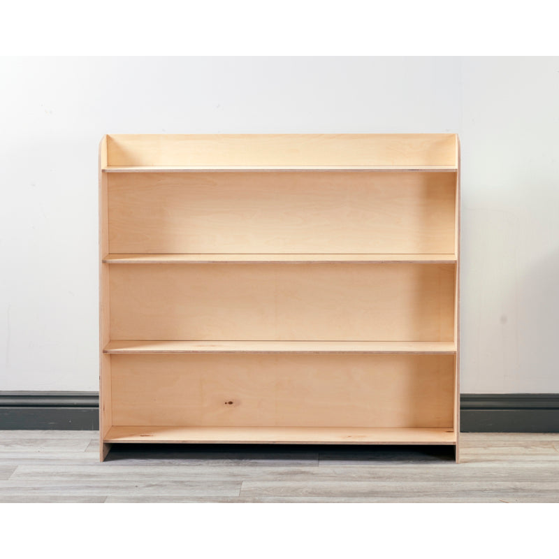 Hohes, schlankes, doppelseitiges Regal