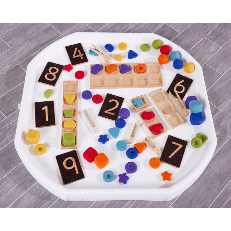 feltalas loose parts rainbow chunks