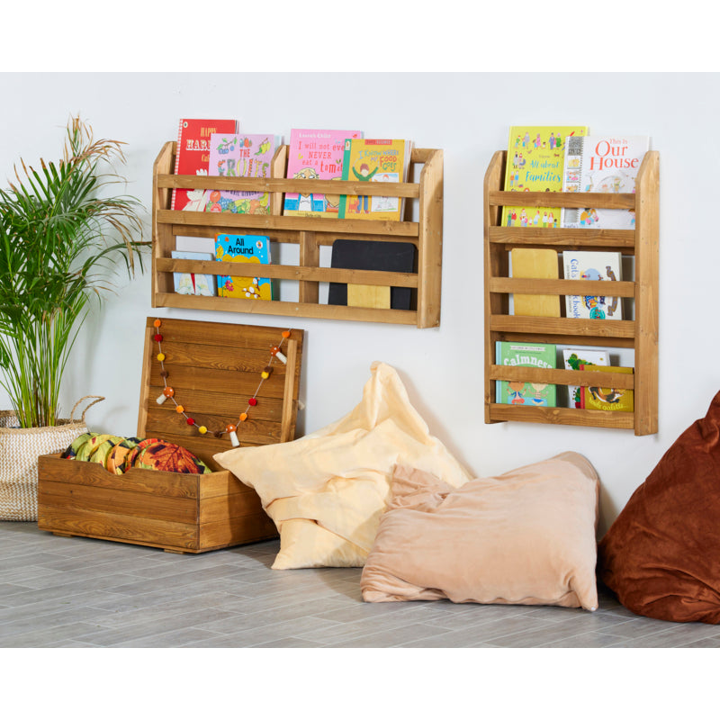 curiosity flat fencing wall book case