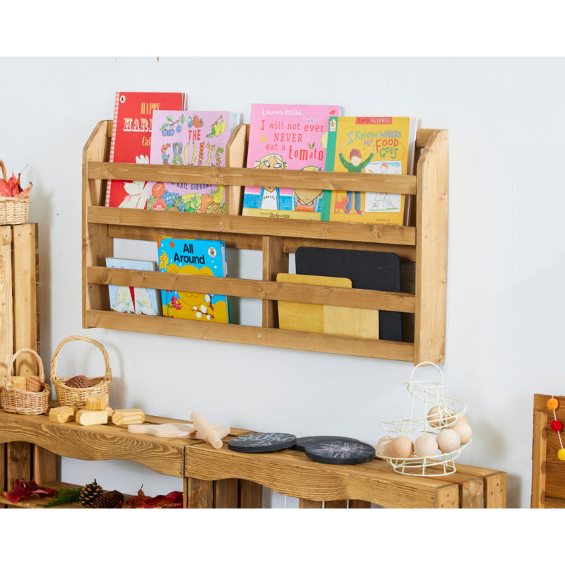 curiosity flat fencing wall book case